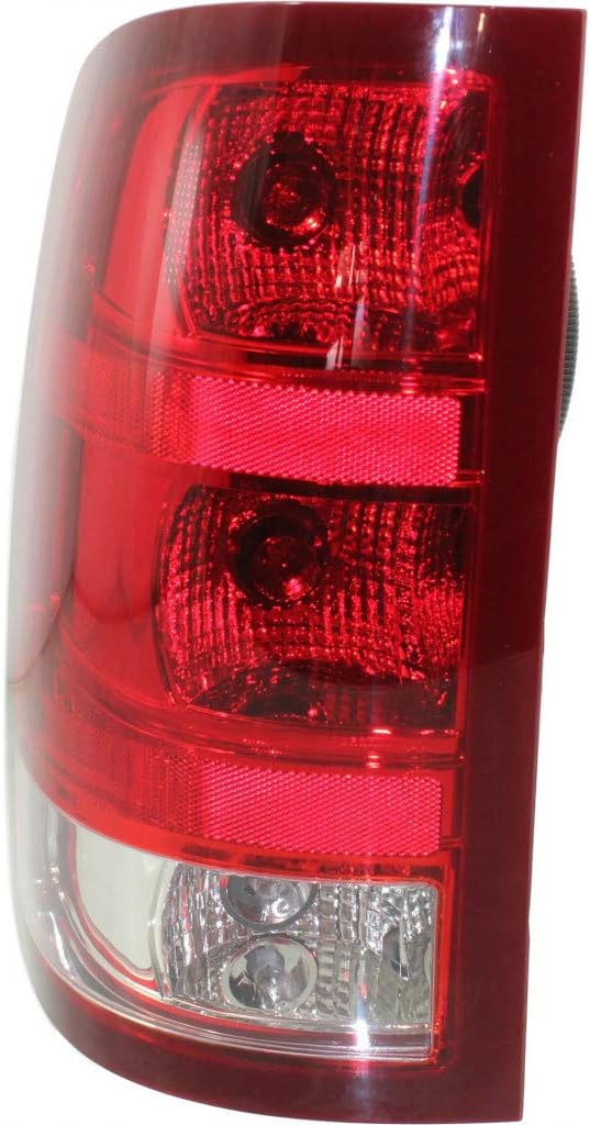 CarLights360 For GMC Sierra 3500 HD Tail Light Assembly 2011 Driver Side 2nd Design DOT Certified For GM2800250 | 20840273