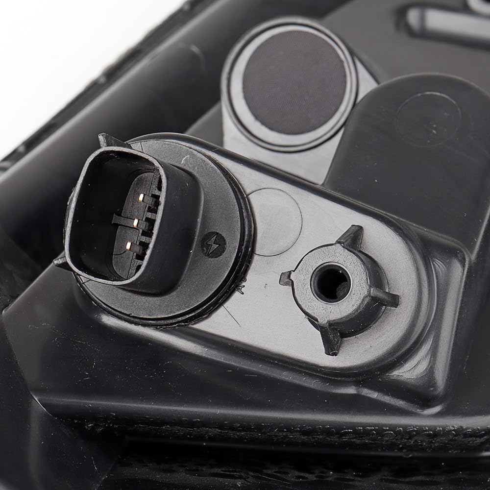 Anzios Compatible for Ford Edge Fog Light Assembly 2015-2018 Side Marker Light Xenon White Fog Light Driving Lamp (Left Driver Side)