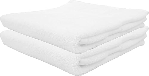 Alpine Swiss Juego de 2 toallas de 100 % algodón, suaves y absorbentes, 500 GSM, 35 x 70 pulgadas, color blanco