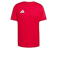adidas Uomo Entrada26 Shirt, Team Power Red 2/White