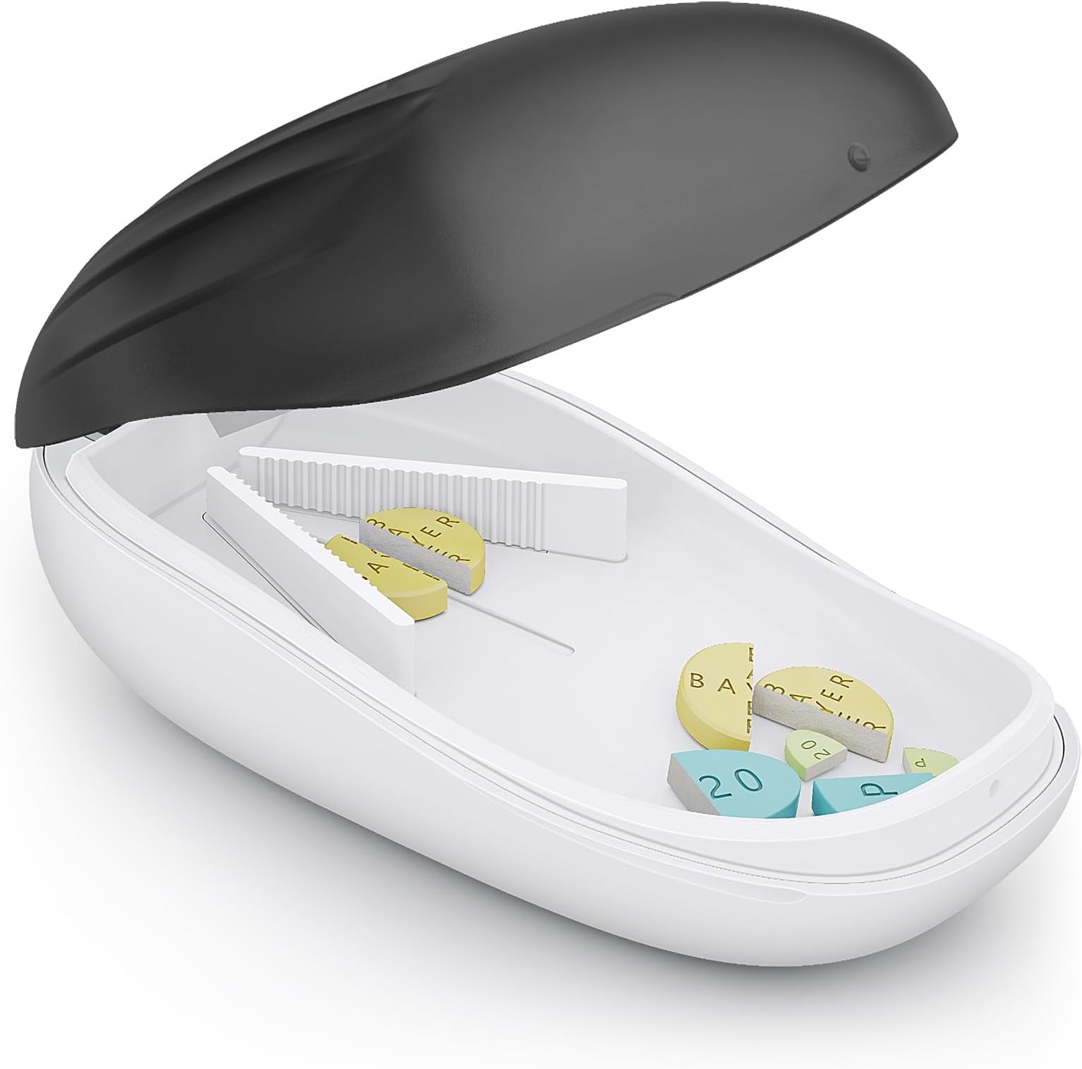 cocoduck Pill Cutter Accurately, Pill Splitter for Arthritis, Pill Cutter for Small