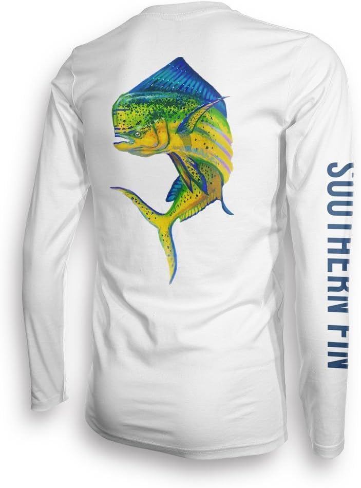 Long Sleeve Fishing T-Shirt for Men and Women, UPF 50 Dri-Fit Performance Clothing - Southern Fin Apparel