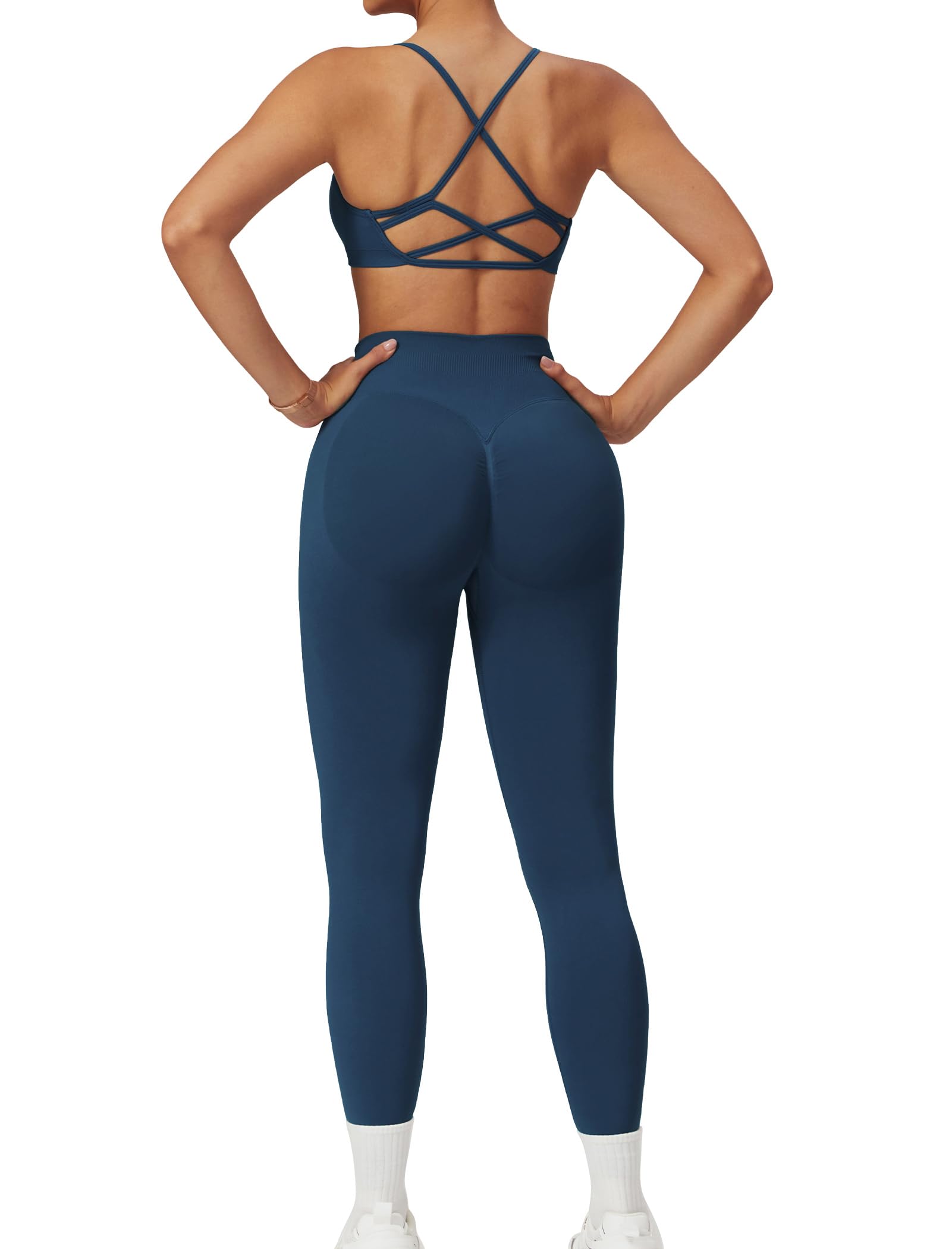 ABOCIW Mujer 68715amazon_xiyaus sin costuras (paquete de 2)