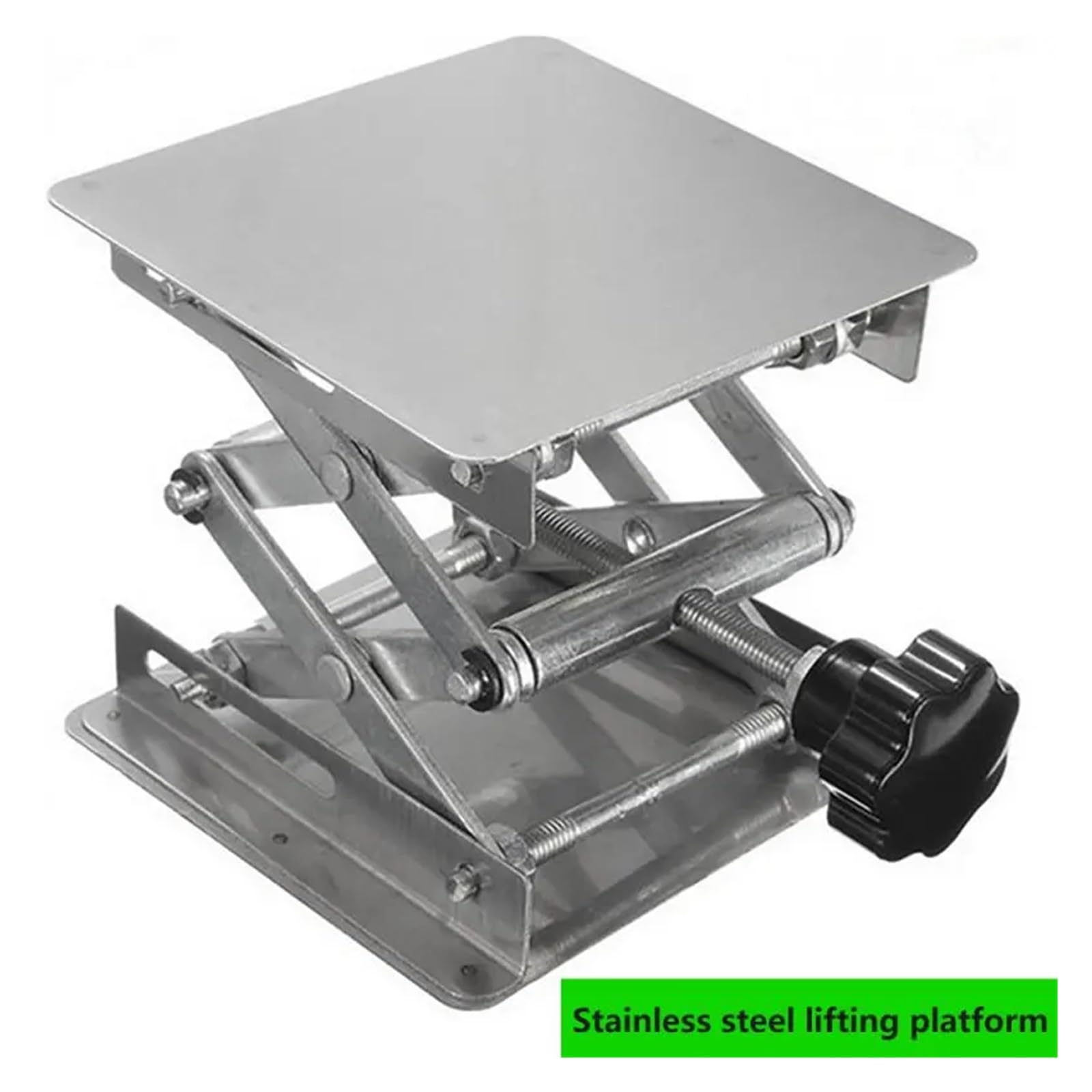 ZERVA Table de routeur élévatrice en Aluminium, Support de Levage de Laboratoire for Machines à Bois, Plate-Forme élévatrice Manuelle, Outils de menuiserie