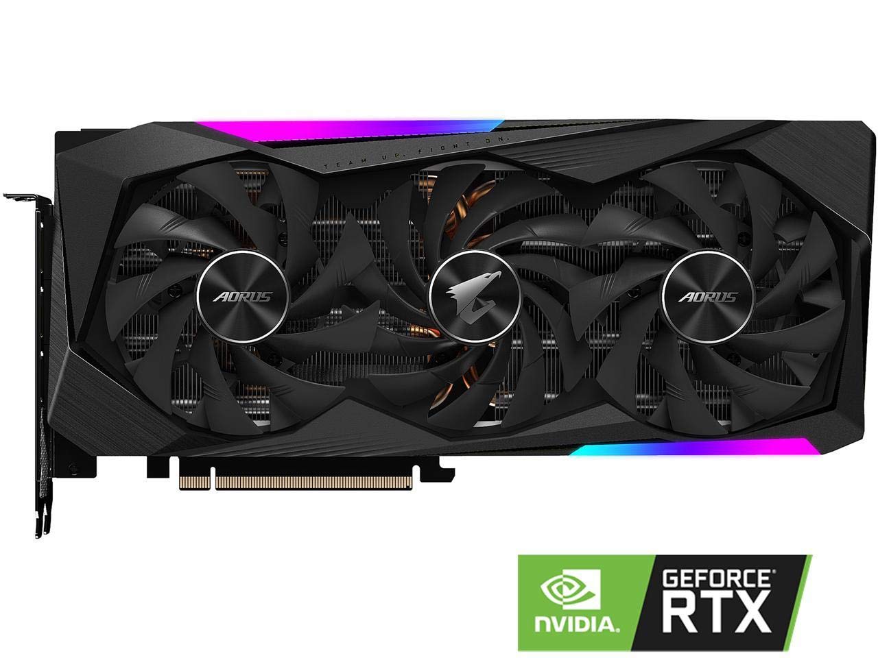 617KnVRrA8L._SL1280_ GIGABYTE AORUS pci_e_x16 GeForce RTX 3070 Master 8G Graphics Card, 3X WINDFORCE Fans, 8GB 256-bit GDDR6, GV-N3070AORUS m-8GD Video Card