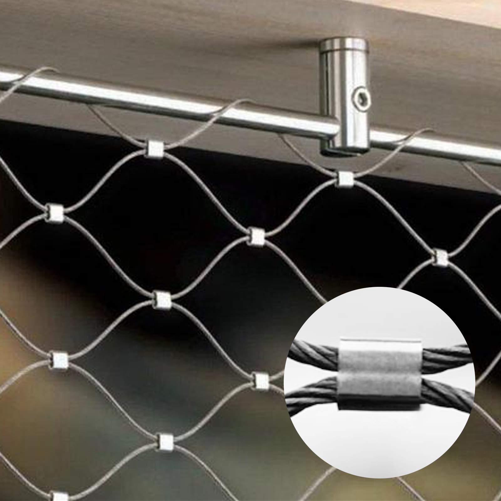 25 Manicotti In Alluminio Per Cavi - Diametro 6mm, Per Funi E Cavi - Foto 10