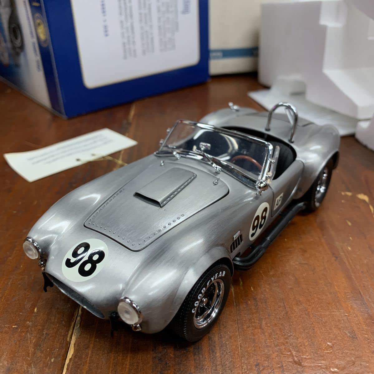 バカラ　フランクリンミント 1 Amazon | フランクリンミント 1/24 コブラ427SC レーシング仕様