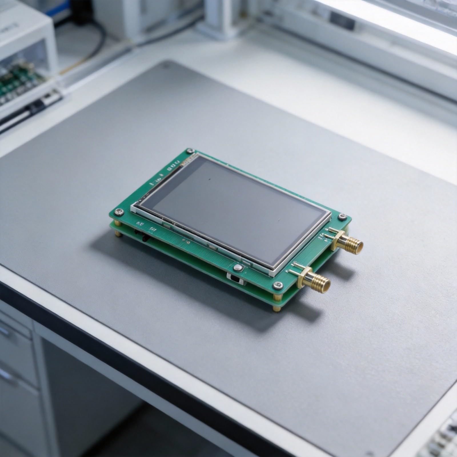 Touch screen del generatore 23.5-6000MHz del segnale di rf a basso rumore per la fonte per la prova dell'analizzatore di spettro