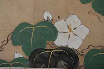 3994 尾形乾山 「八ツ橋図」 工芸印刷 紙本 日本画 掛軸 おもてなし 3994 尾形乾山 「八ツ橋図」 工芸印刷 紙本 日本画 掛軸 おもてなし