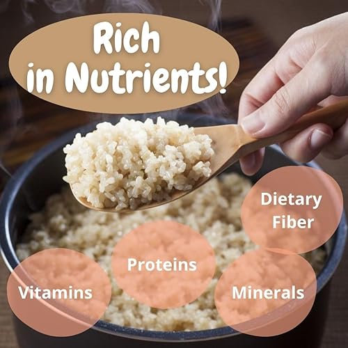 Miniatura 3 de Genmai Arroz Sushi Arroz Integral Japonés Arroz Integral Mochi Arroz Japonés Premium Arroz Japonés Arroz Japonés Musenmai Arroz Integral Glutinoso