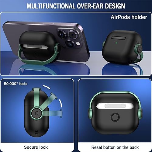 Miniatura 4 de Monograma personalizado para Airpods 4 2024, Airpods Pro (2 generación), Airpods (321 generación), funda protectora con nombre inicial