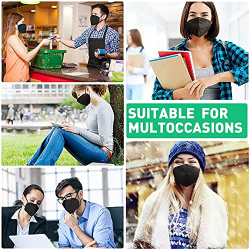 HO-COMFORT 30 Stück FFP2 Maske Fischform Atmungsaktiv Aktualisiert, FFP2 Mundschutzmaske Bequem 3D Fischmaske Mund und… – Bild 7