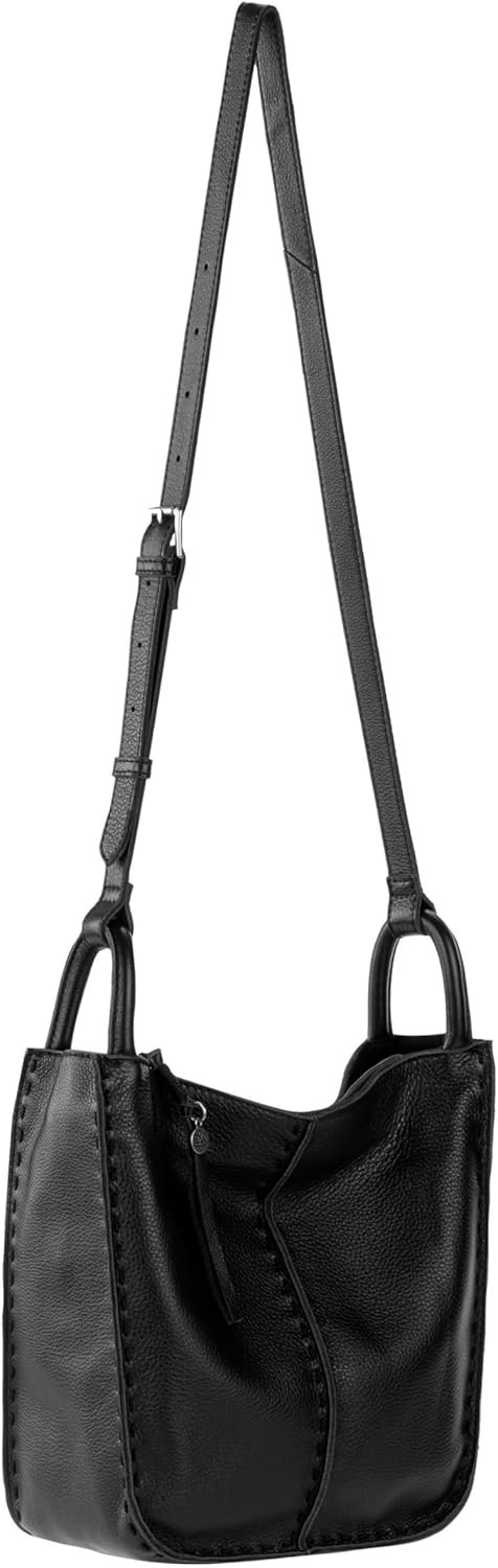 The Sak Los Feliz Crossbody Purse - Women's Leather Handbag For Everyday & Travel - Cross Body With Adjustable Shoulder Strap - Image 4