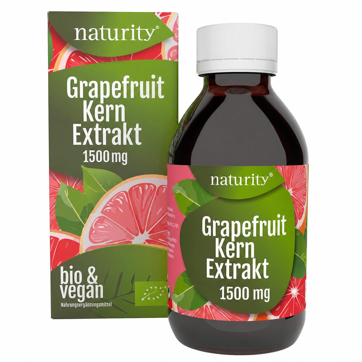 naturity Bio Grapefruitkernextrakt Tropfen 250ml - 1500 mg Bioflavonoide