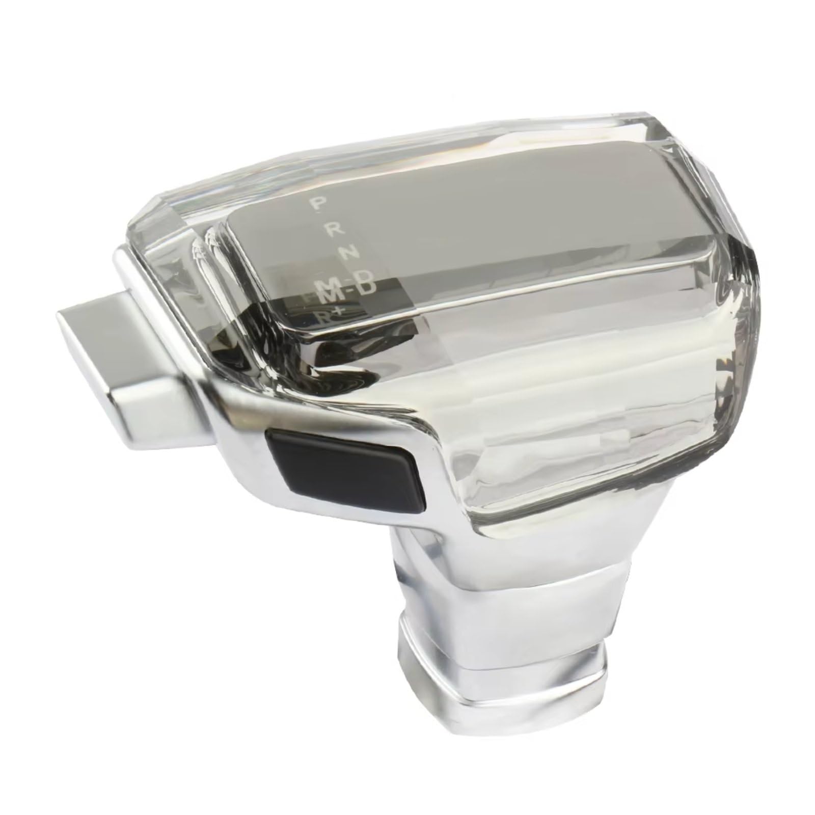 HILLAR Car Gear Stick Knob for Scenic for Koleos for Kadjar 2015-2021 for Talisman for Megane for Captur Automatic Crystal Gear Stick Shift Knob Head Lever(Crystal No Light)
