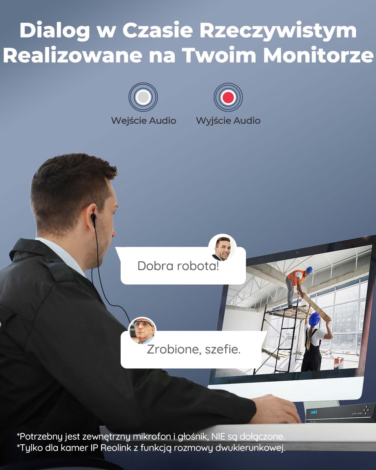 Reolink 12MP NVR 36-kanałowy system CCTV, 3 sloty na dyski twarde, brak w zestawie, obsługa kamer IP 12MP/4K/5MP/4MP HD Reolink Nagrywanie monitoring 24/7, zintegrowany system alarmowy O/I, RLN36