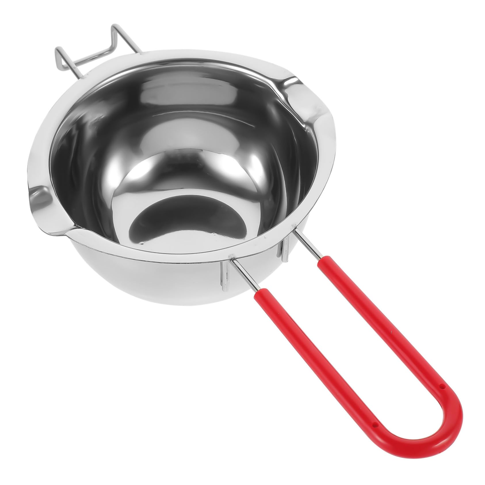Cabilock Stainless Steel Melting Pot for Chocolate and Butter Double Boiler Design with Heat-resistant Handle for Baking and Cooking No Lid Required