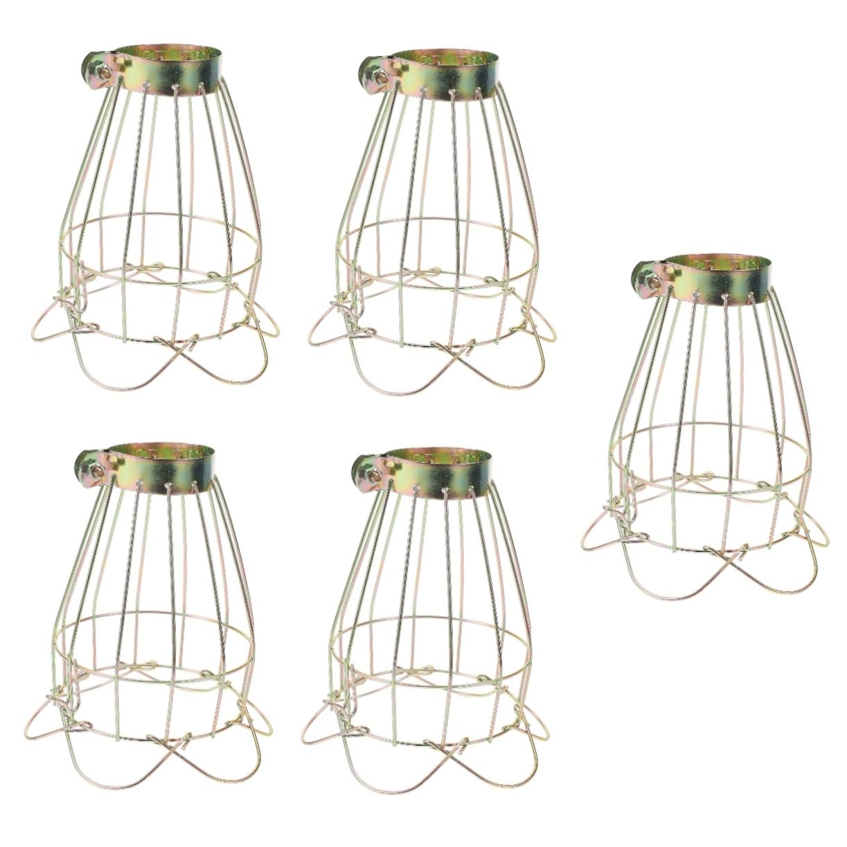 Mipcase 5pezzi Copertura per Rettili Protezione per Lampade e Riscaldanti e Facile Installare Design per Tartarughe e Lucertole