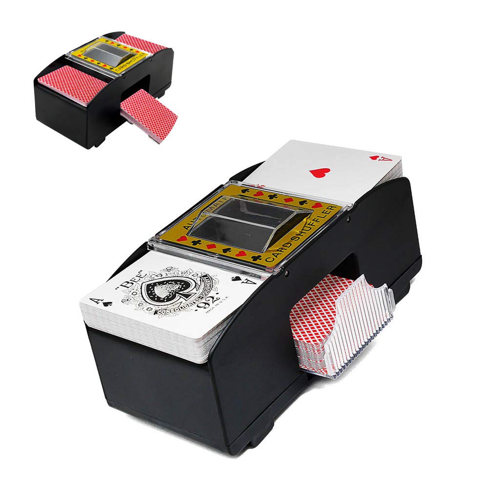 BIOBEYWashable 2 sets, automatic mixing machine, playing cards, electronic playing cards, mixing machines, card game tools.