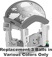 Vista 5 de 3 bolas de repuesto para Fisher-Price Laugh & Learn Smart Learning Home - FJP89 ~ Los colores pueden variar