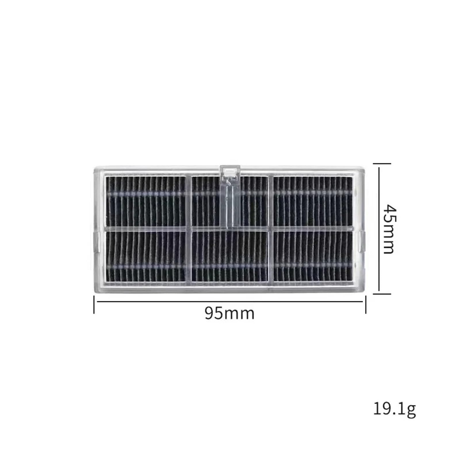 Główne Szczotki Boczne Odkurzacza, Pasujące Do Dreame X40 Ultra X40 Pro S30 Pro Ultra Części Zamienne Do Robota Ścierki Do Mopa Filtry Worki Na Kurz szczotki próżniowe i filtr(10.pcs)
