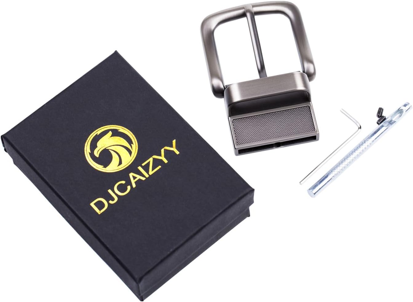 1.5" (38mm) Belt Buckle Replacement Buckle Reversible Classic Business Buckle - Image 7