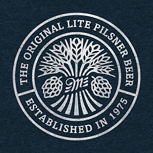 Tee Luv Men's Miller Lite Shirt - Double Sided Miller Light Beer Logo Shirt4