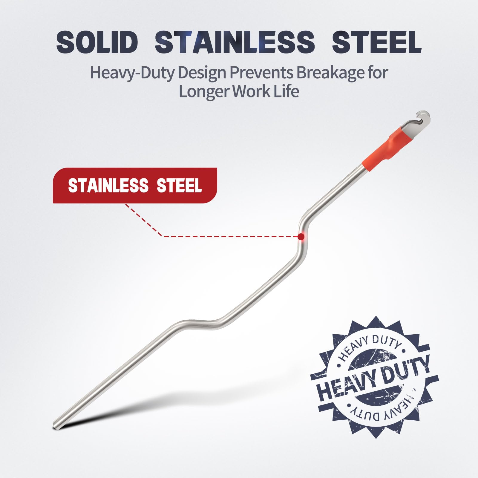 ColumPRO Window Balance Spring Replacement Tool – Heavy-Duty Stainless Steel, For Tilt Spiral Balances, Track Cleaning & Hardware Installation