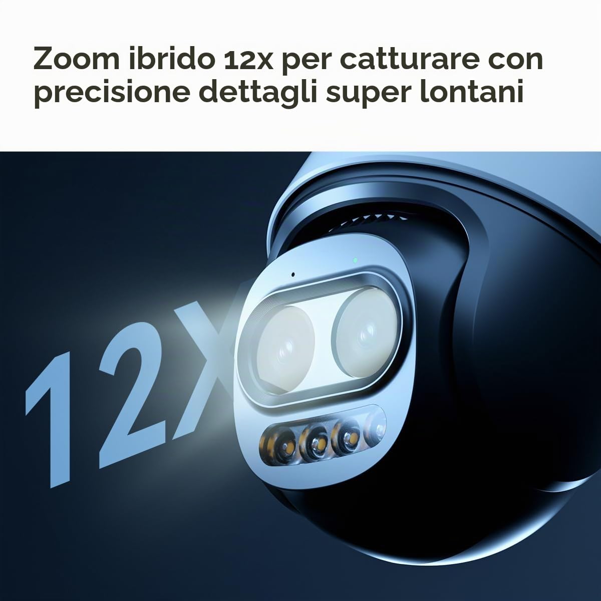 Imou Telecamera Outdoor Cruiser Z 3K 5Mp P&T Zoom 12X