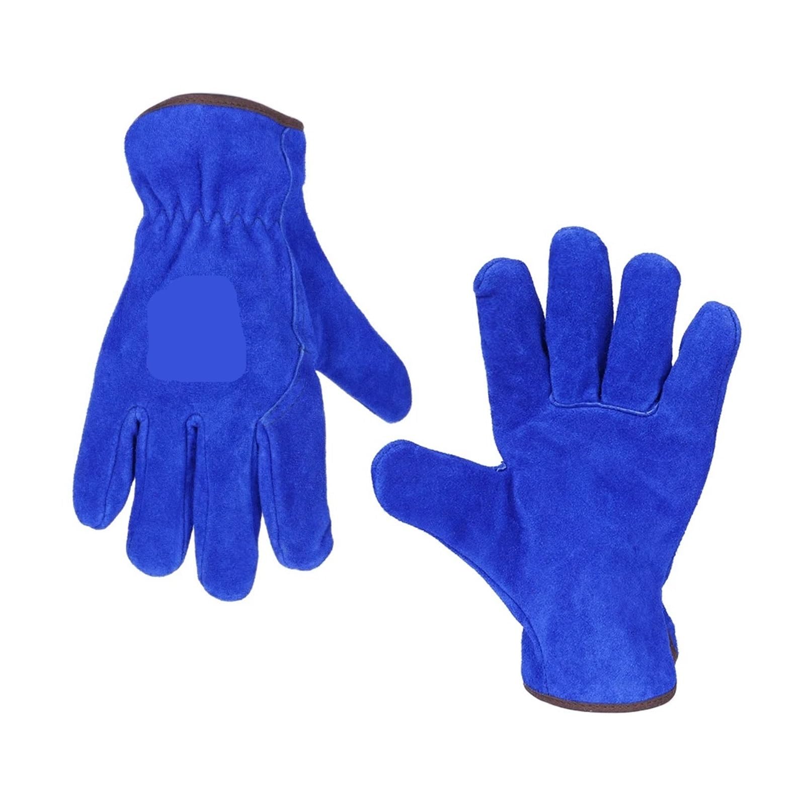 1 Pair Fireproof Welder Gloves Wear-resistant Anti-Heat Work Safety Gloves For Welding Metal Hand Tools
