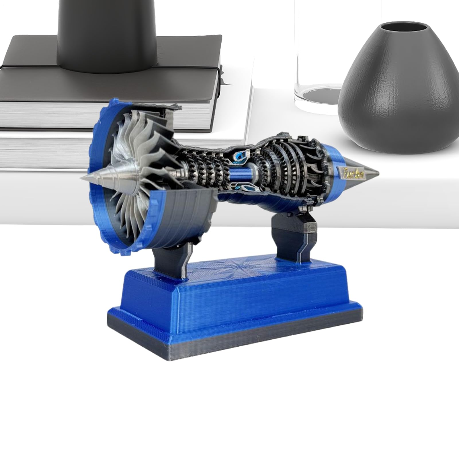 Flugzeugmotor Modell Rotierbares Flugzeug Triebwerk Modell