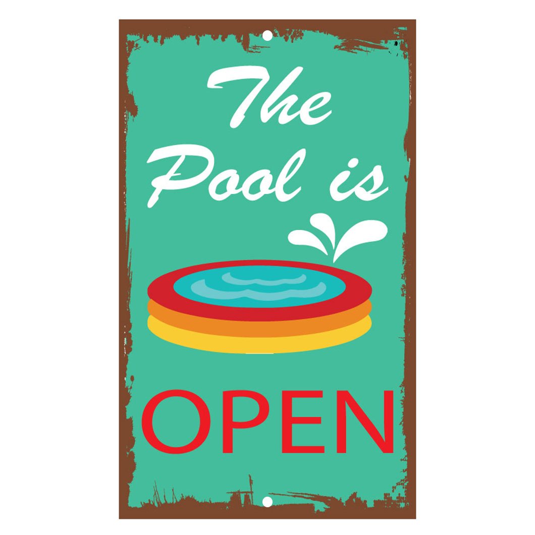 POOL ZINE「SIGH」 Pool Rules - Metal Sign - Lone Star Art