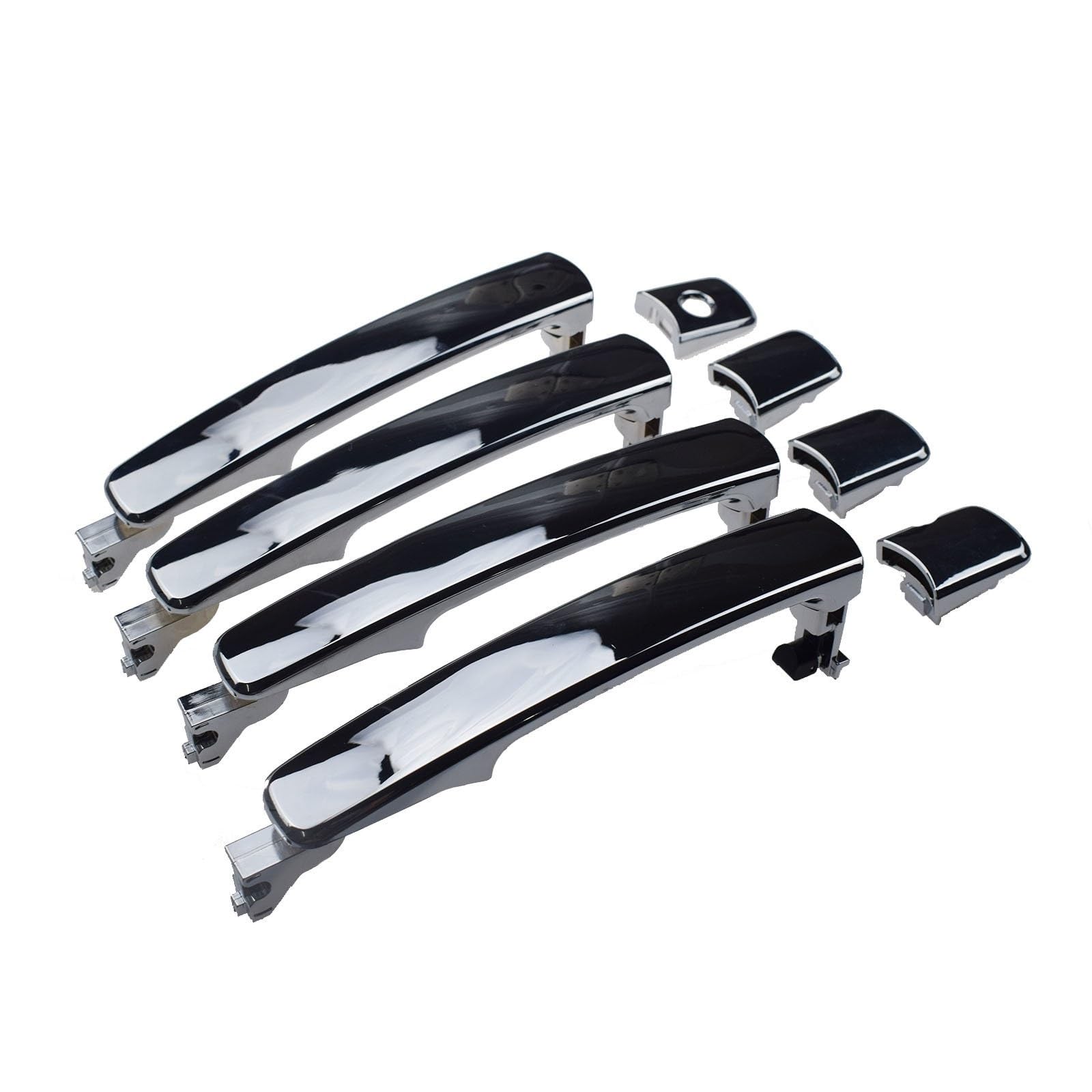 CGMIBOZ Exterior Outside for Chrome Door Handle Set 80640CA012,82646-CA000,82646CA000 for Infiniti FX35 FX45(4 pcs)