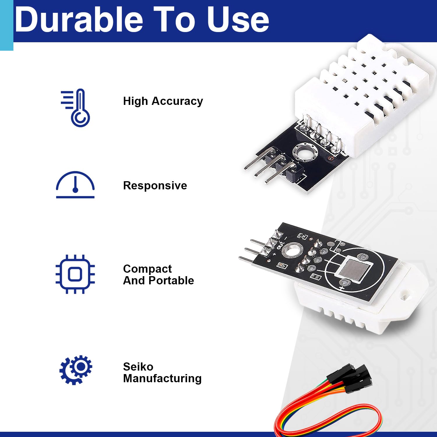 DHT22 Temperature & Humidity Sensors - Digital Modules -5