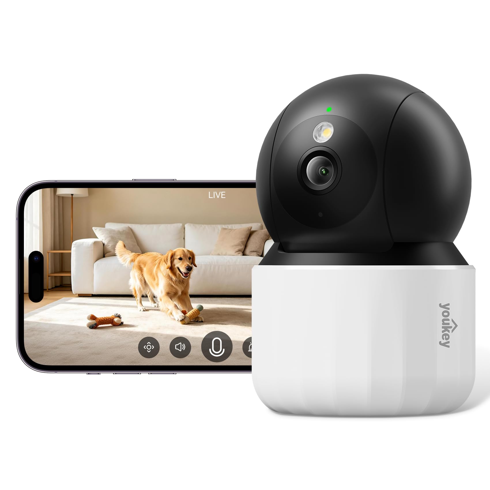 youkey 2K 360° Innenkamera