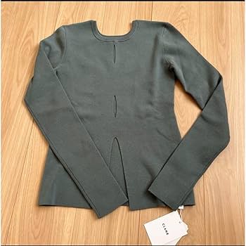 Amazon.co.jp: CLANE W FACE HOLE KNIT TOPS : ファッション