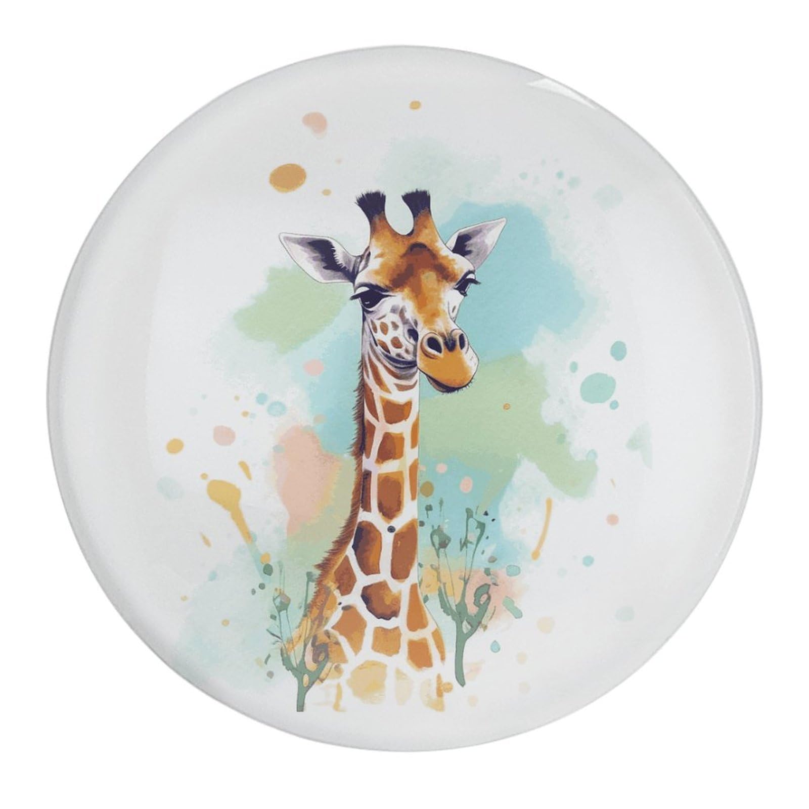 Fekiloot Style-27 Giraffe Art Illustration Refrigerator Magnet Fridge Magnet4 Pcs
