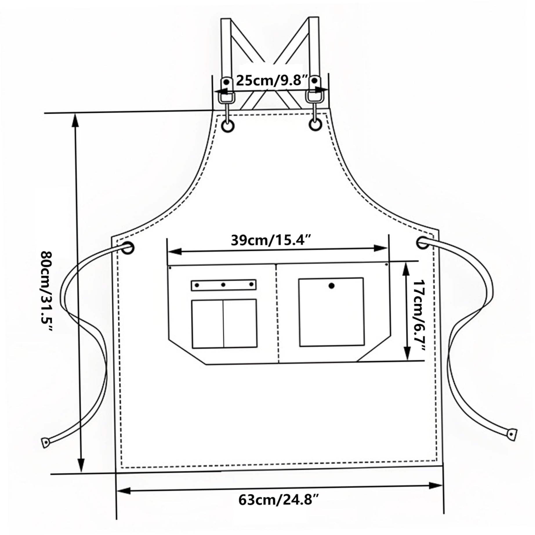 Tablier de coiffeur multi-poches en cuir PU pour femmes et hommes, réglable et imperméable pour coiffeur, barbier, salon,