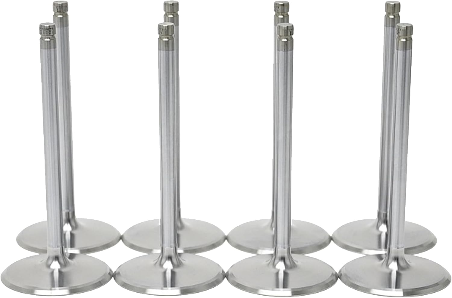 Michigan Motorsports 2.165" LS3 Lightweight Hollow-Stem Intake Valves | Set of 8 | GM #12569427 | Fits L76 L77 L92 L99 LY6 L94 L96 Cylinder Heads