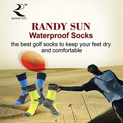 Image of 100% Waterproof Hiking Socks, [SGS Certified] RANDY SUN Unisex Ventilated Breathable Skiing Trekking Sock