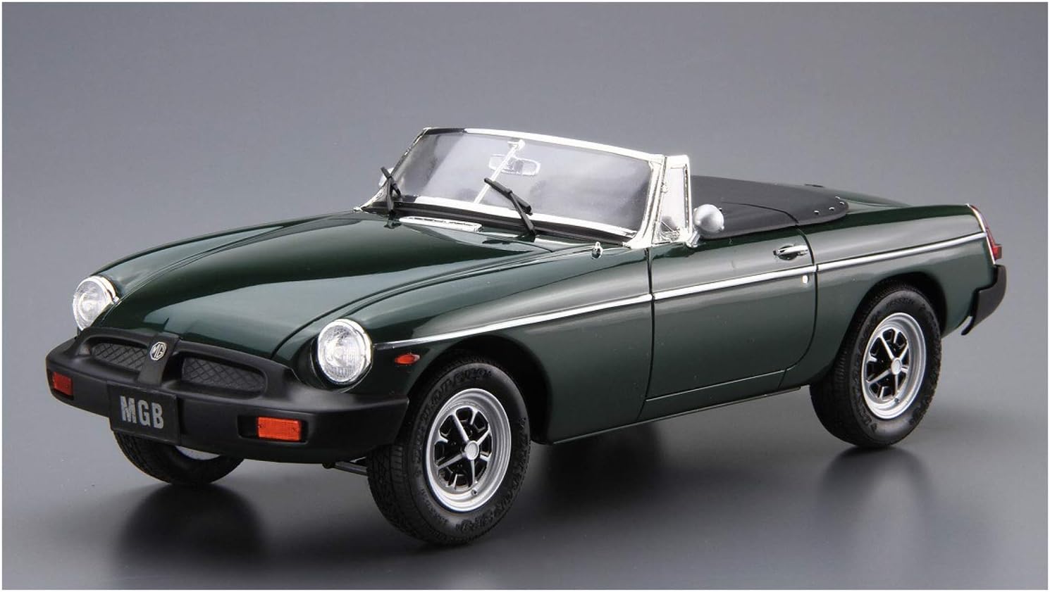 Aoshima Bunka Kyozai 1/24 The Model Car Series No.102 BLMC G/HN5D MG-B MK-3 1974 Plastic Model