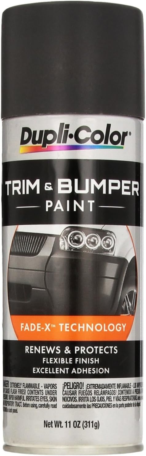 Dupli-Color TB102-6PK Trim and Bumper Paint - 11 fl. oz.