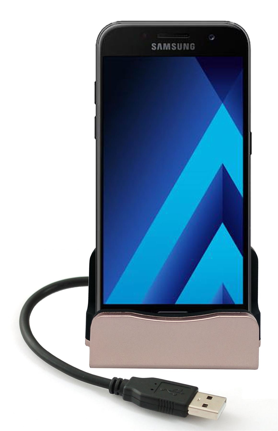 Gadget Giant Type C Docking Station Fast Charger Dock For Huawei Nexus 6P Nova 2 Nova 2 Plus Nova 2s P10 P20 P30 - Rose Gold