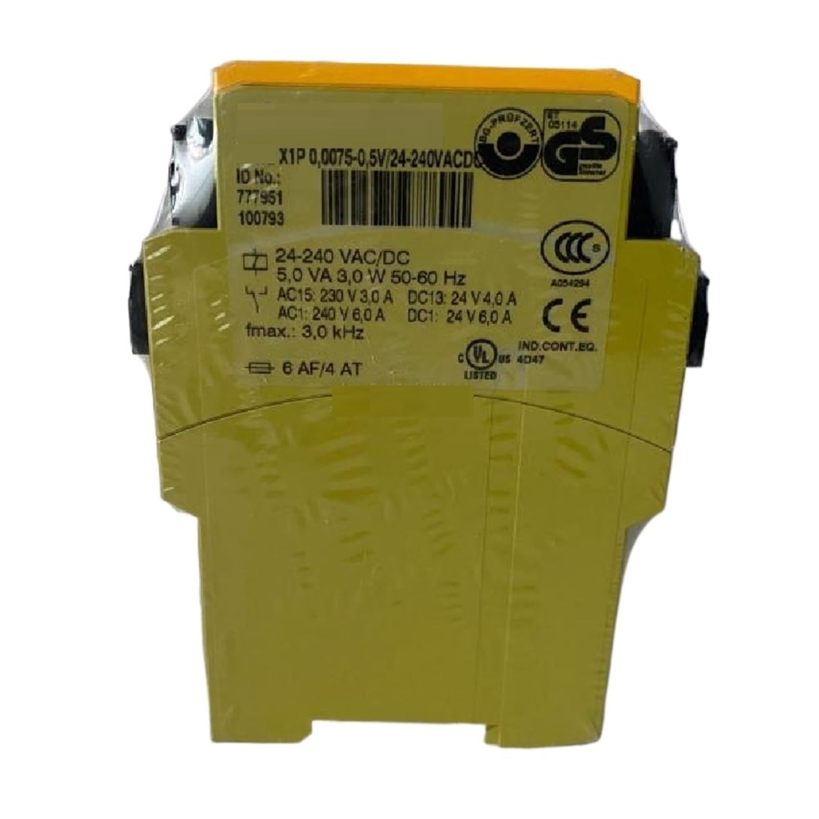 ZVQYSGIW X1P 777951 Relay Module 24-240V 2N/O 1N/C 2SC