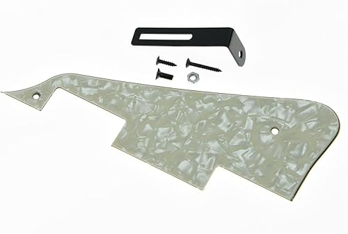 Miniatura 30 de KAISH Golpeador de guitarra Abalone Pearl LP con soporte negro para Epiphone Les Paul