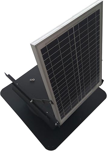 Ático Ventilador Solar Powered ventilador de techo de escape Mounted 450 CFM ventilación Aire Verde