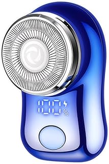 Mini Electric Shaver, Portable Powerful Storm Razor for Men Women, USB C Rechargeable, Battery Power Display, Lightweight ...