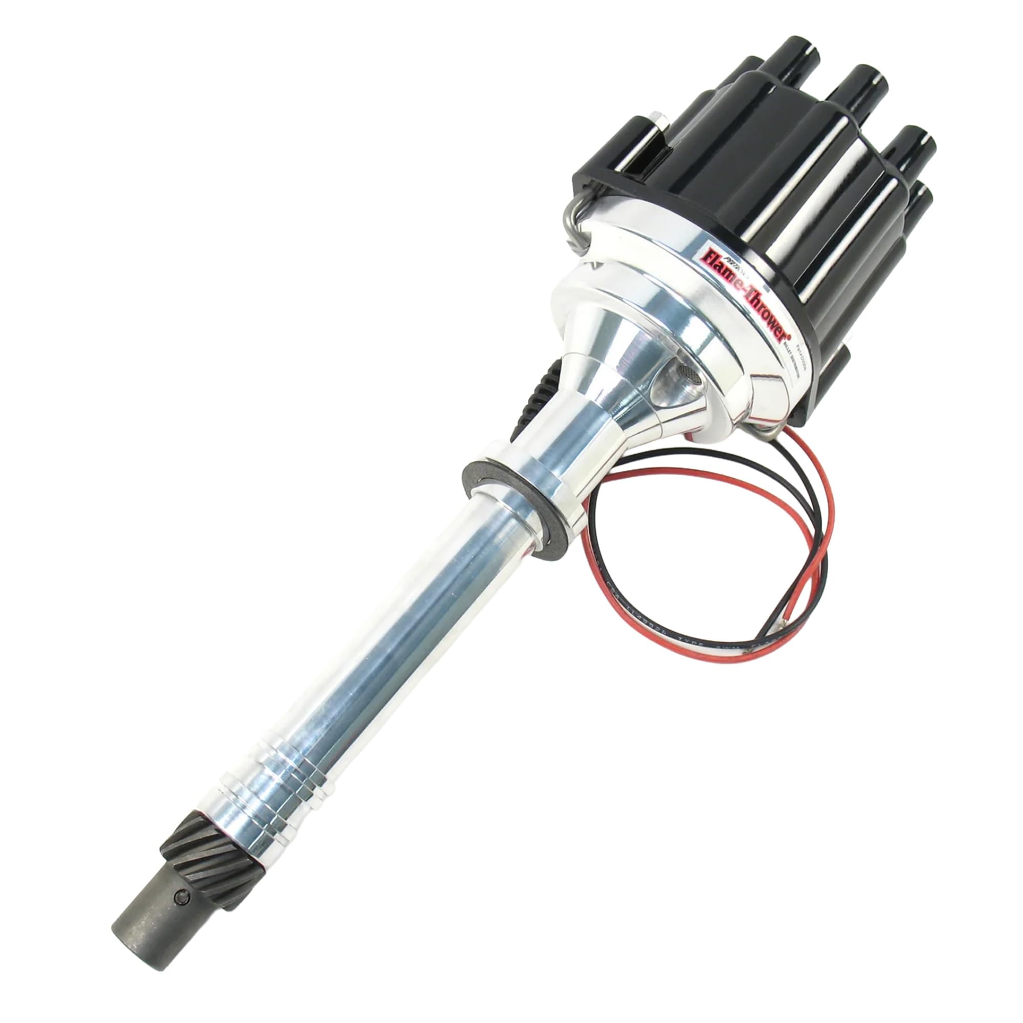 PerTronix Ignition Distributor - with Ignitor II, Black Male Cap - D200810