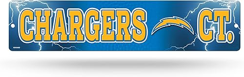 Miniatura 40 de Señal de calle de plástico NFL Rico Industries 4" x 16" Alternativo