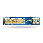 Rico Industries NFL Los Angeles Chargers 16-inch Plastic Street Sign Dcor 3.75 x 16-